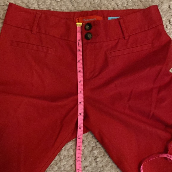 Anthropologie Cartonnier Burnt Orange Charlie Ankle Pants. Size 4 - Picture 10 of 15